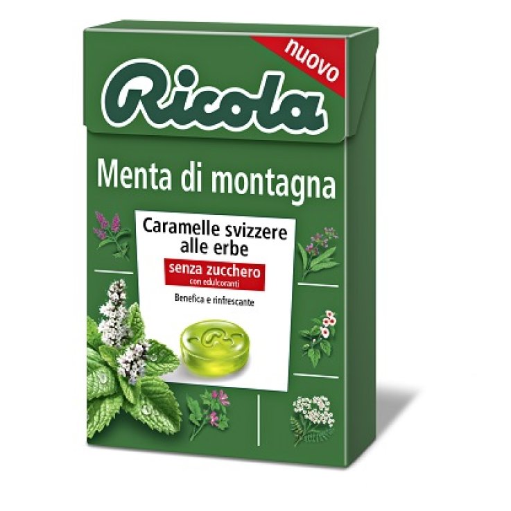 RICOLA Menta Montagna S/Z 50g RICOLA Menta Montagna S/Z 50g