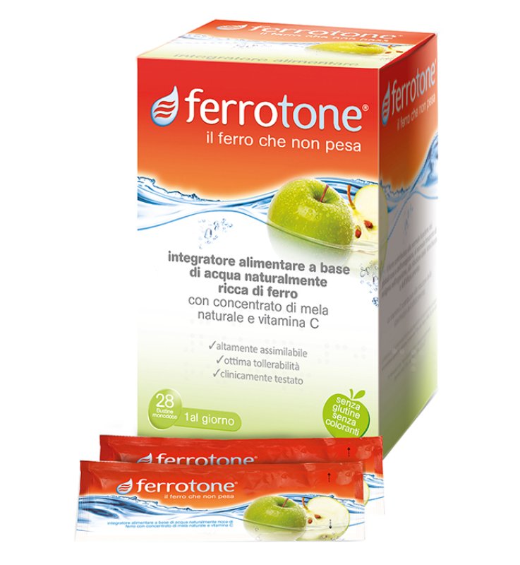 FERROTONE APPLE 28 SACCHETTI 25 ML FERROTONE APPLE 28 SACCHETTI 25 ML