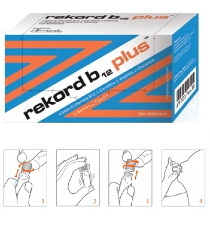 REKORD B12 PLUS 10 FLACONCINI 10 ML REKORD B12 PLUS 10 FLACONCINI 10 ML