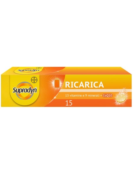 SUPRADYN RICARICA 15 COMPRESSE EFFERVESCENTI