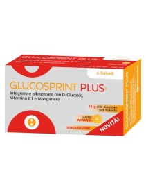 GLUCOSPRINT PLUS ARANCIA 6 FIALOIDI DA 25 ML