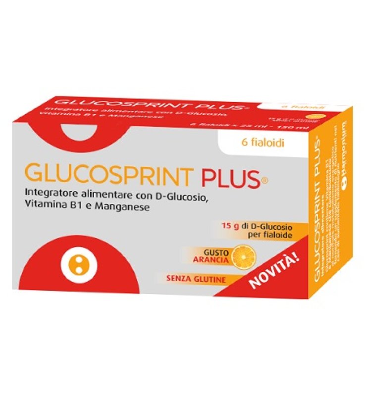GLUCOSPRINT PLUS ARANCIA 6 FIALOIDI DA 25 ML GLUCOSPRINT PLUS ARANCIA 6 FIALOIDI DA 25 ML