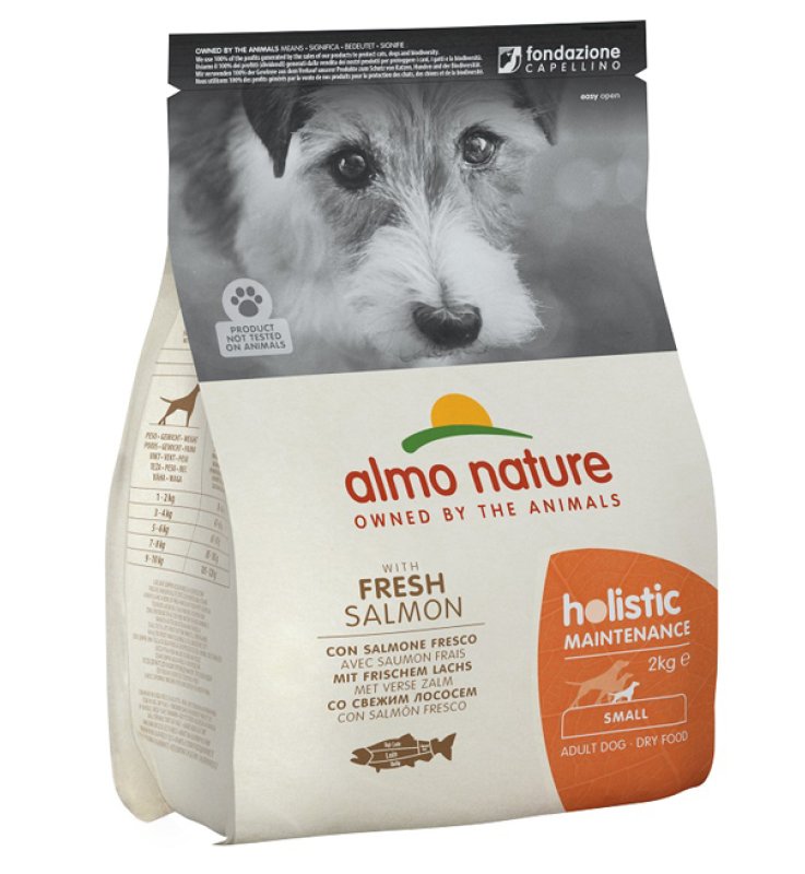 V HOLISTIC DOG S SALMONE/RISO2KG