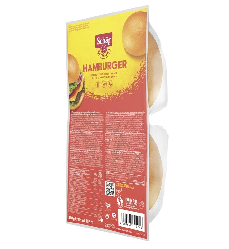 SCHAR-PANINI HAMBURGER 300G