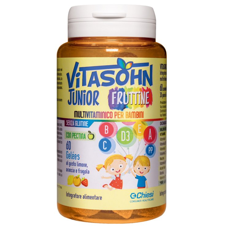 VITASOHN JUNIOR FRUTTINE 60 CARAMELLE VITASOHN JUNIOR FRUTTINE 60 CARAMELLE