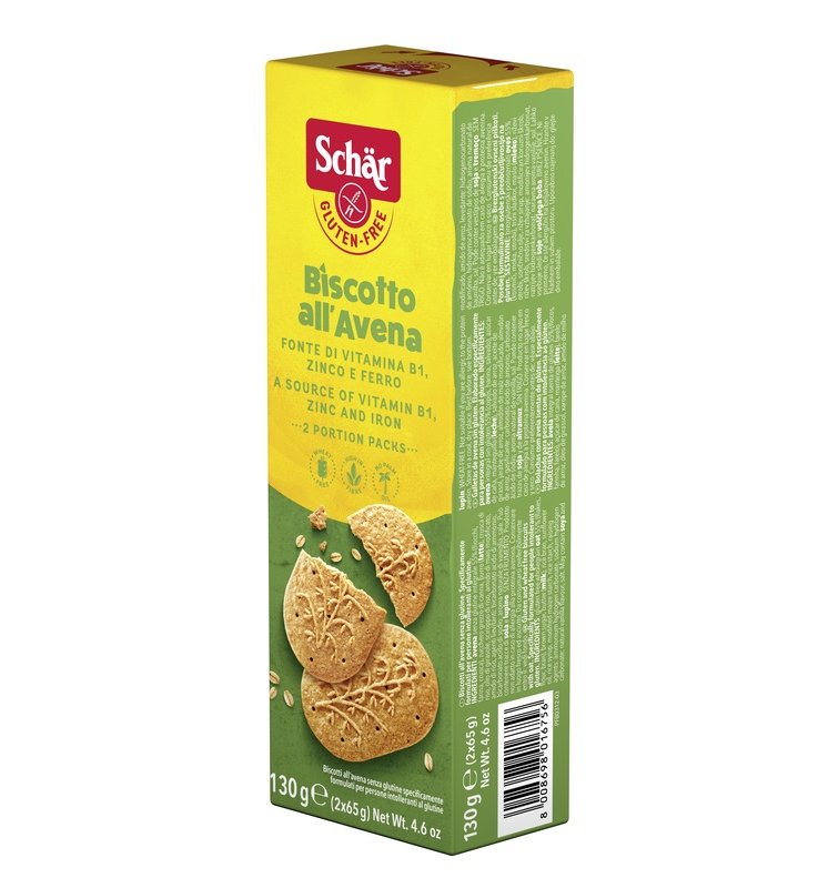 SCHAR BISCOTTI ALL'AVENA 130G