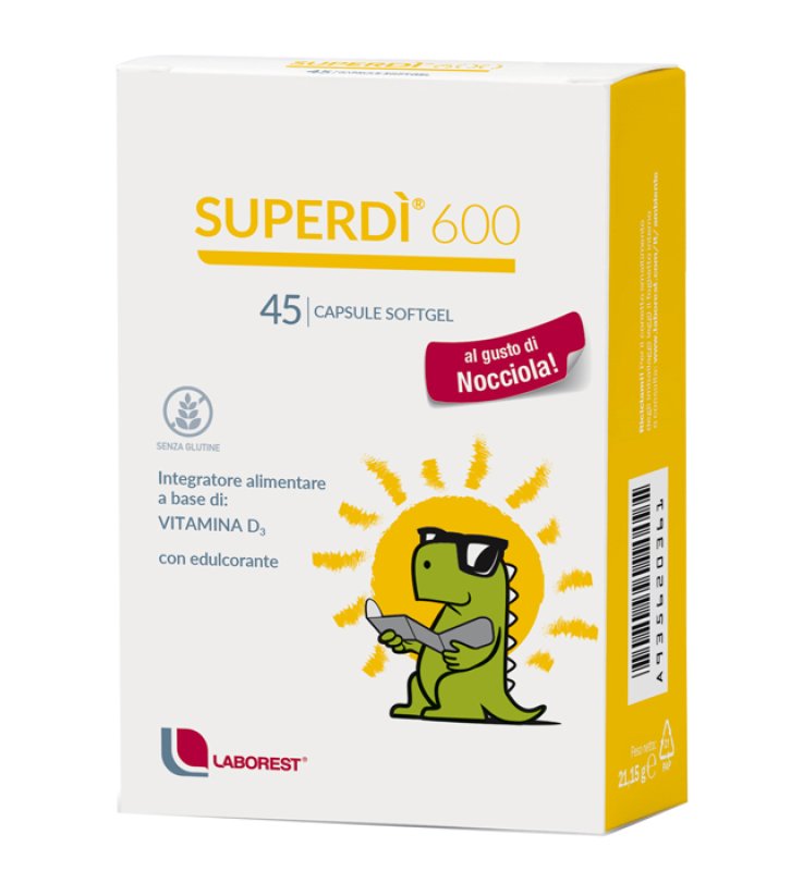 SUPERDI' 600 45 CAPSULE SUPERDI' 600 45 CAPSULE
