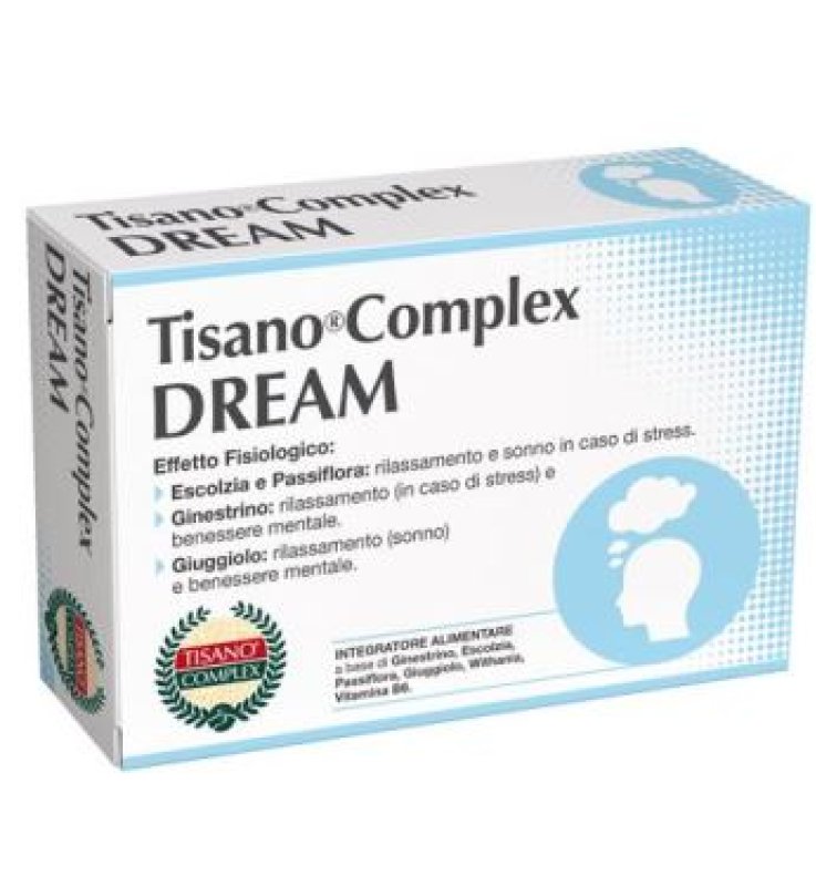 DREAM TISANO COMPLEX 30 COMPRESSE DREAM TISANO COMPLEX 30 COMPRESSE