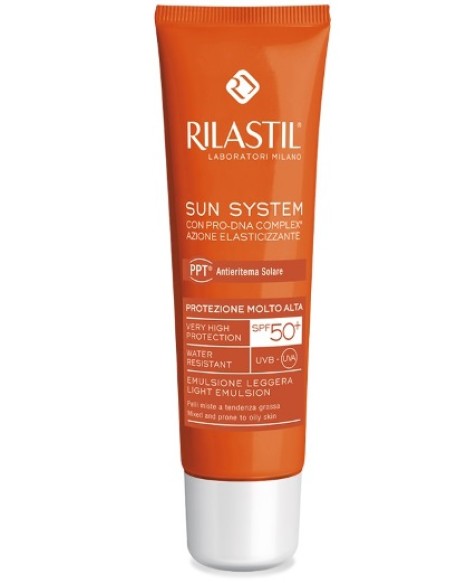 RILASTIL SUN SYSTEM PHOTO PROTECTION THERAPY SPF50+ EMULSIONE PELLI MISTE 50 ML