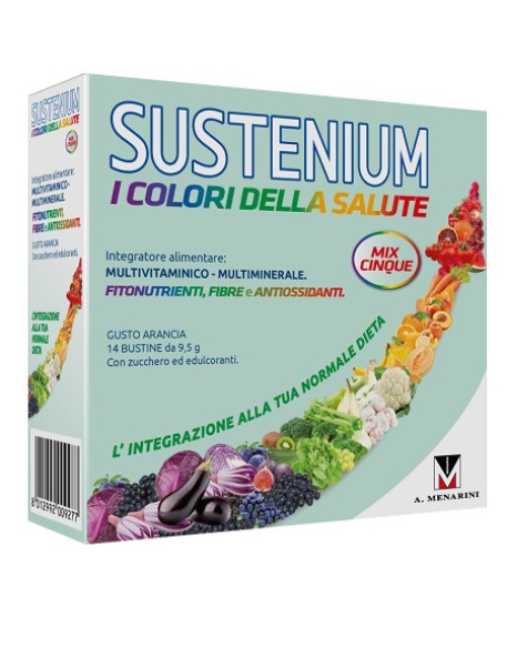 SUSTENIUM COLORI DELLA SALUTE MIX 5 14 BUSTINE