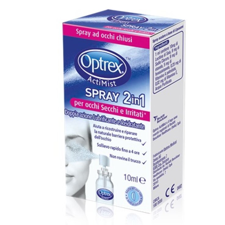 SPRAY OCULARE OPTREX ACTIMIST 2IN1 OCCHI SECCHI E IRRITATI 1PEZZO SPRAY OCULARE OPTREX ACTIMIST 2IN1 OCCHI SECCHI E IRRITATI 1PEZZO