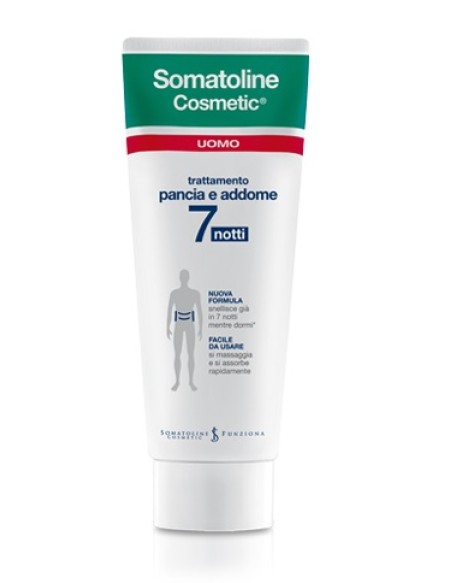 SOMATOLINE COSMETIC UOMO PANCIA ADDOME 7 NOTTI 250 ML