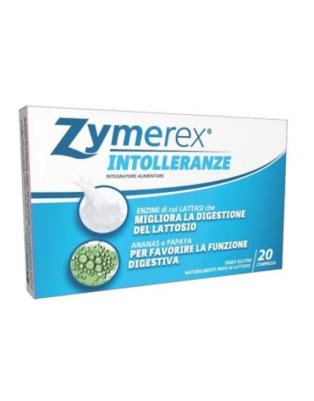 ZYMEREX INTOLLERANZE 20 COMPRESSE