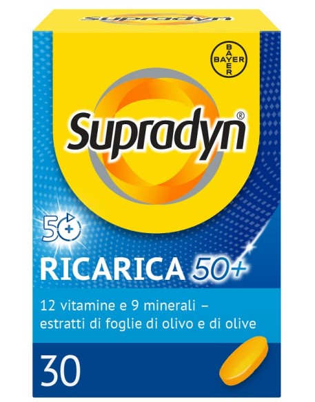 SUPRADYN RICARICA 50+ 30 COMPRESSE