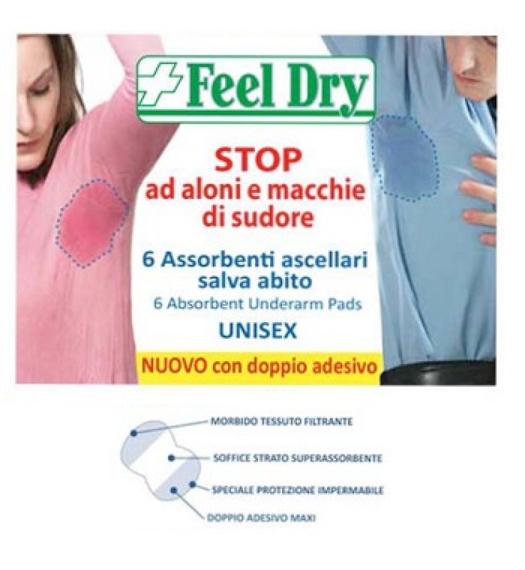 FEEL DRY ASSORB.ASCELL.BIA 6PZ