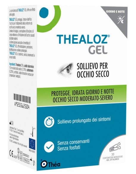 THEALOZ GEL OFTALMICO 30 FLACONCINI MONODOSE 0,4 G