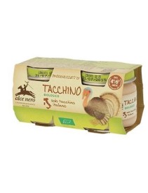 OMOGENEIZ TACCHINO BIO 2X80G ALC