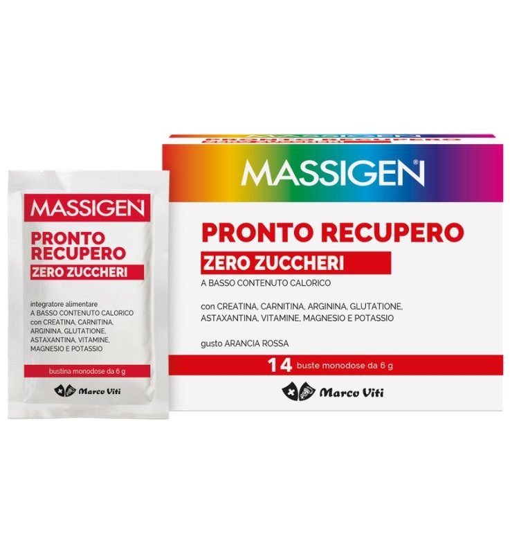 MASSIGEN PRONTO RECUPERO ZERO ZUCCHERI 14 BUSTINE