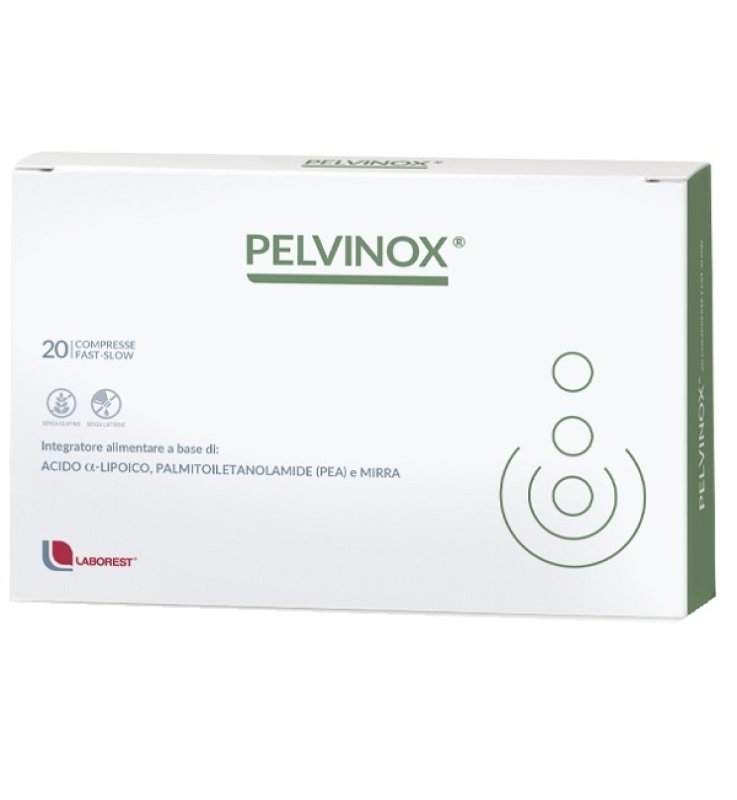 PELVINOX 20 COMPRESSE DA 1455 MG PELVINOX 20 COMPRESSE DA 1455 MG
