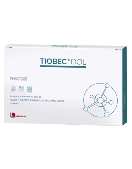 TIOBEC DOL 20 COMPRESSE DA 1455 MG