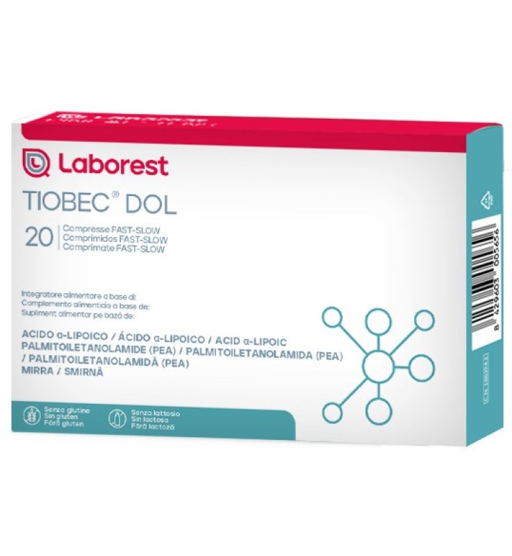 TIOBEC DOL 20 COMPRESSE DA 1455 MG