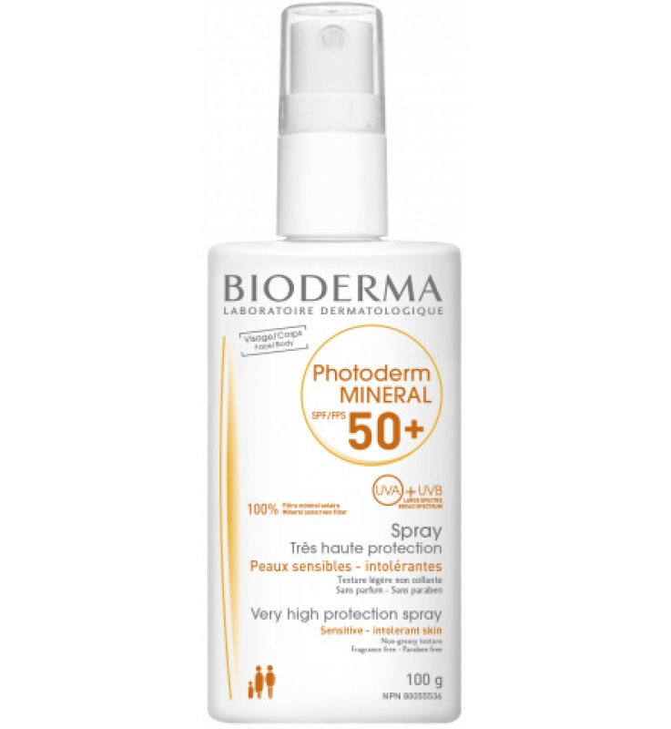 PHOTODERM MINERAL SPF50+ SPRAY 100 ML PROTEZIONE PELLE ATOPICA O ALLERGICA