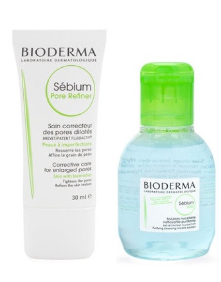 SEBIUM PACK PORE REFINER 30 ML + H2O 100 ML