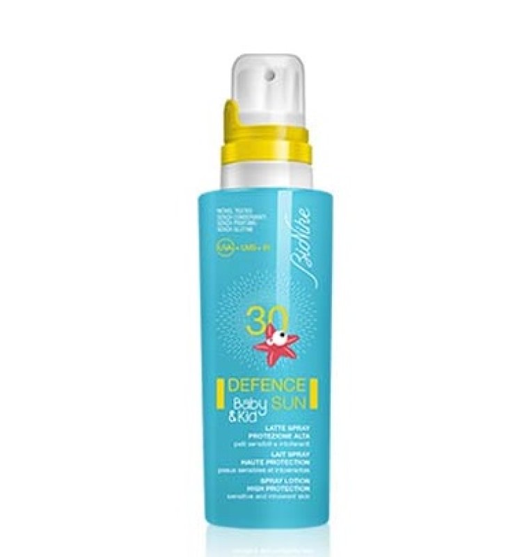 DEFENCE SUN 30 BABY&KID LATTE SPRAY PROTEZIONE ALTA 125 ML DEFENCE SUN 30 BABY&KID LATTE SPRAY PROTEZIONE ALTA 125 ML