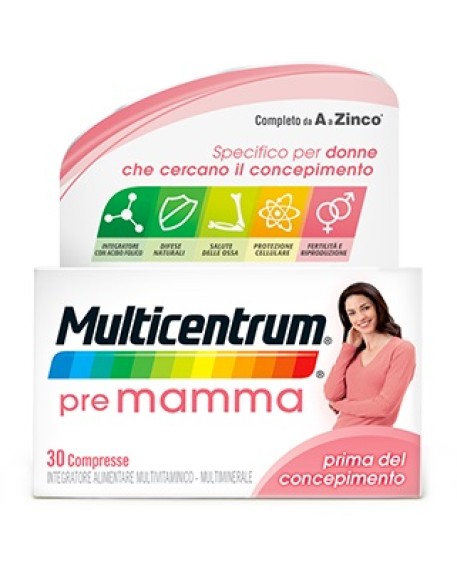 MULTICENTRUM PRE MAMMA 30 COMPRESSE