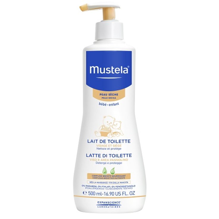 MUSTELA LATTE DI TOILETTE 500 ML MUSTELA LATTE DI TOILETTE 500 ML