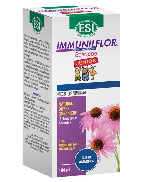 ESI IMMUNILFLOR SCIROPPO JUNIOR 180 ML