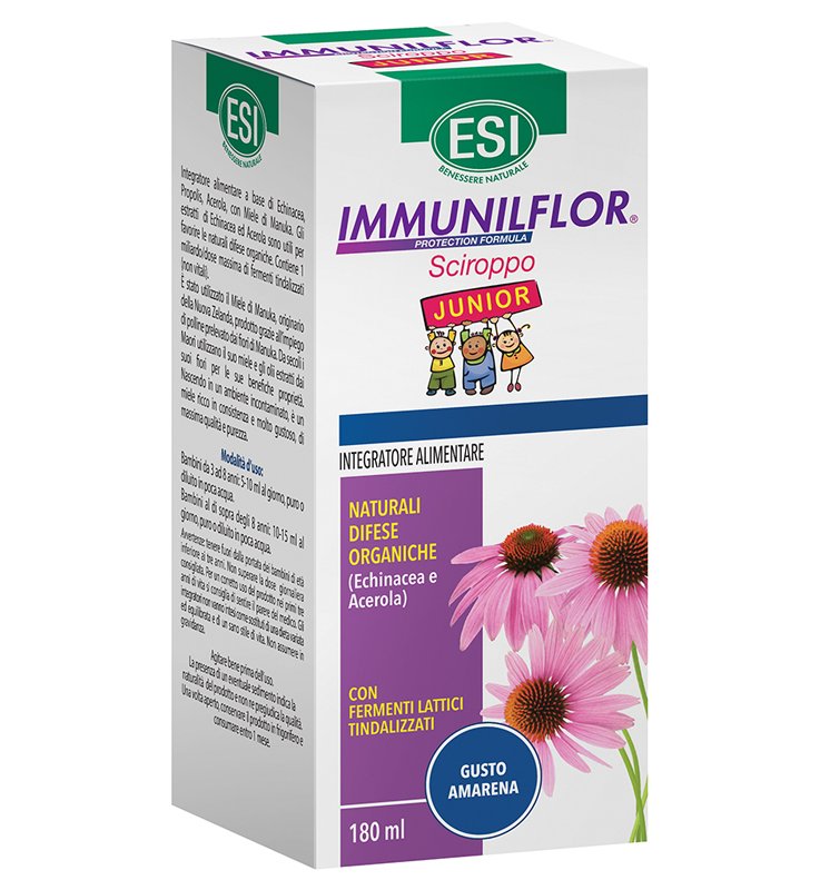 ESI IMMUNILFLOR SCIROPPO JUNIOR 180 ML