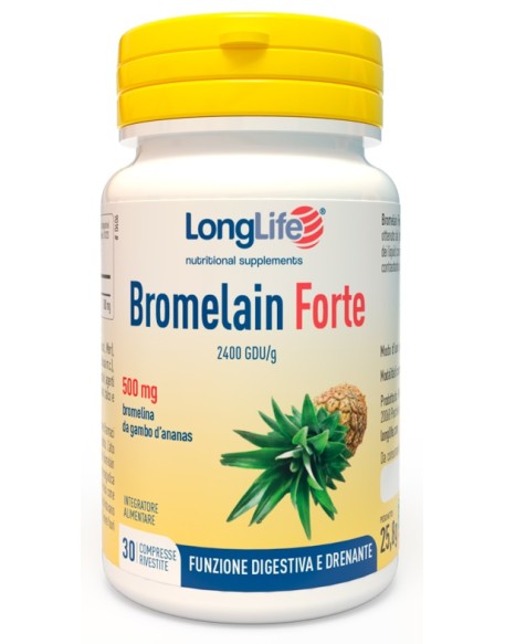 LONGLIFE BROMELAIN FORTE 30 COMPRESSE