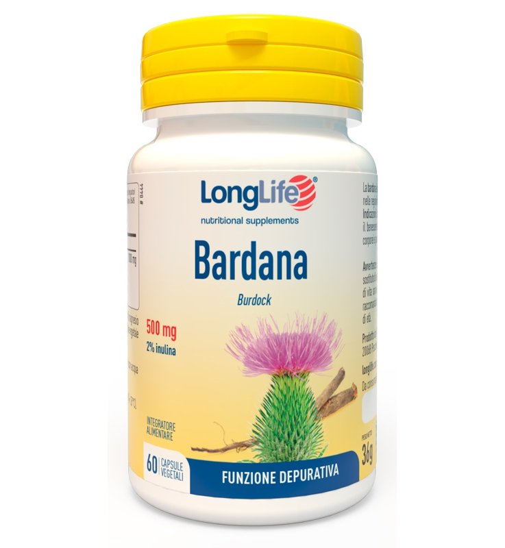 LONGLIFE BARDANA 60CPS VEG LONGLIFE BARDANA 60CPS VEG
