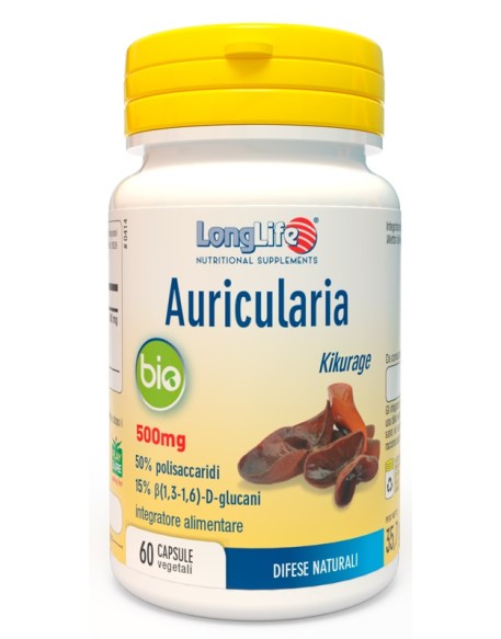 LONGLIFE AURICULARIA Bio 60Cps