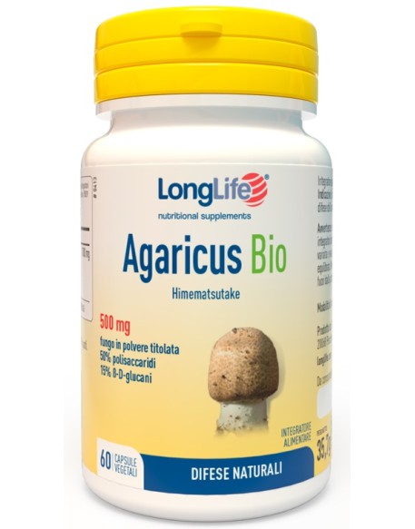 LONGLIFE AGARICUS BIO 60CPS 500M