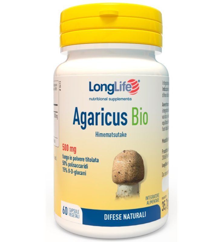 LONGLIFE AGARICUS BIO 60CPS 500M