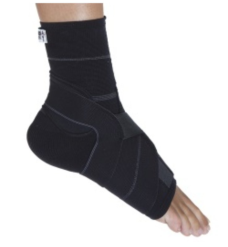 CAVIGLIERA PER LEGAMENTI GIBAUD ORTHO NERA MISURA 5