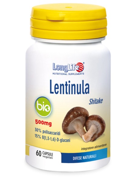 LONGLIFE LENTINULA BIO 60CPS