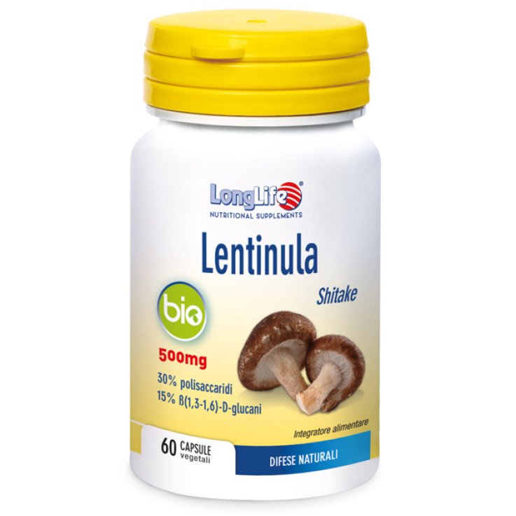 LONGLIFE LENTINULA BIO 60CPS LONGLIFE LENTINULA BIO 60CPS
