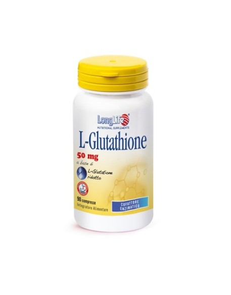 LONGLIFE LGLUTATHIONE 90 COMPRESSE 50 MG