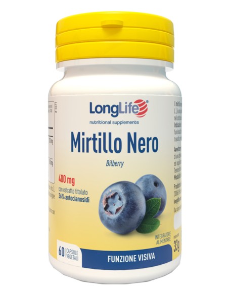 LONGLIFE MIRTILLO NERO 60CPS