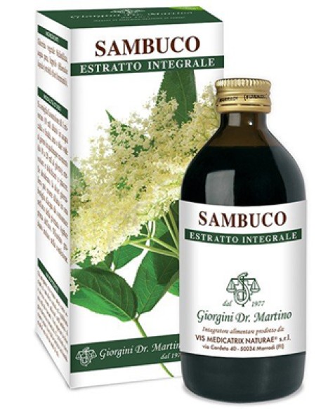 SAMBUCO FIORI ESTRATTO INTEGRALE 200 ML