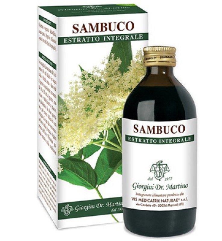 SAMBUCO FIORI ESTRATTO INTEGRALE 200 ML SAMBUCO FIORI ESTRATTO INTEGRALE 200 ML