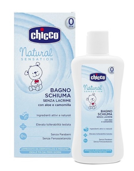 CHICCO BAGNOSCHIUMA NATURAL SENSATION 200 ML