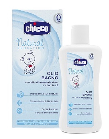 CHICCO OLIO BAGNO NATURAL SENSATION 200 ML