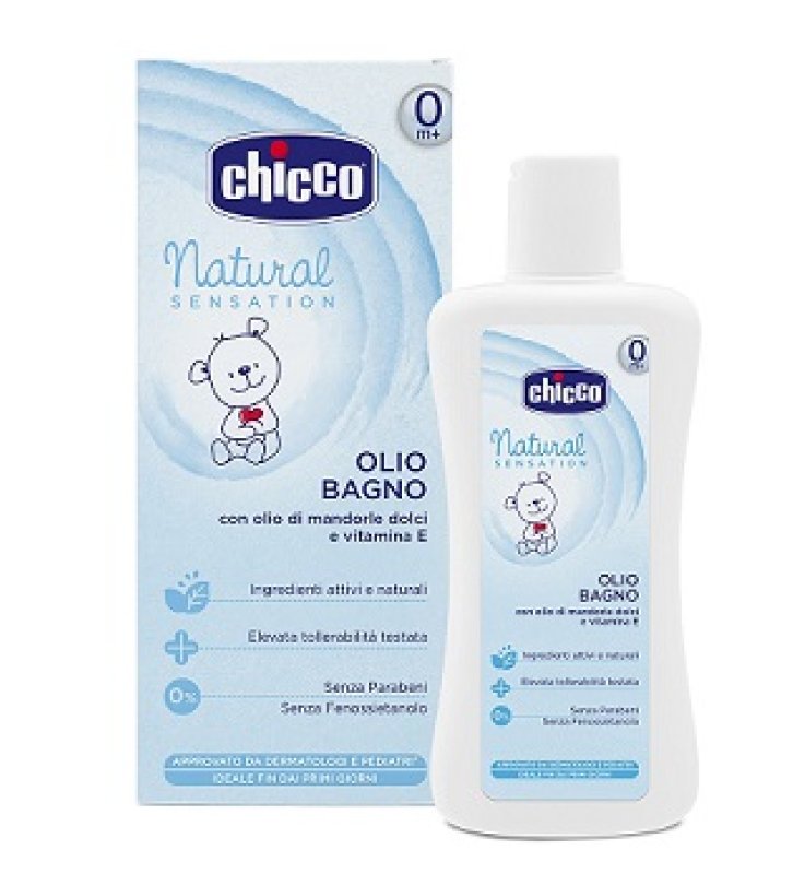 CHICCO OLIO BAGNO NATURAL SENSATION 200 ML