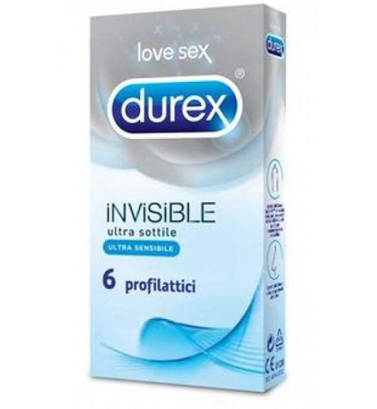 DUREX INVISIBLE PROFILATTICO 6 PEZZI