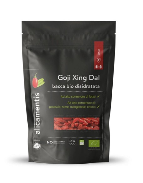 GOJI XING DAL ALICAMENTIS BIO 25 G LYCIUM BARBARUM PRODIGI DELLA TERRA