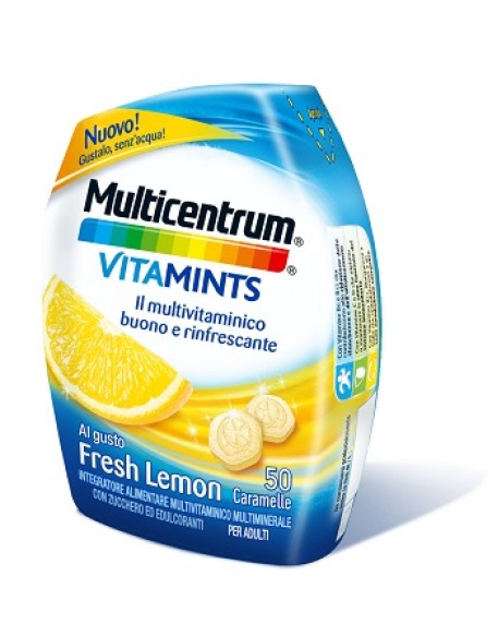 MULTICENTRUM VITAMINTS FRESH LEMON 50 CARAMELLE